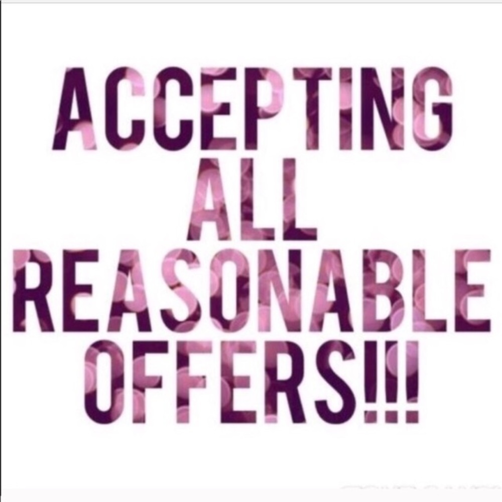 Except all reasonable offers